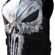 Illustration for article titled NEW ARRIVAL - The Punisher Season 2 Tactical Skull Frank Castle Black Leather Vest for Mens!